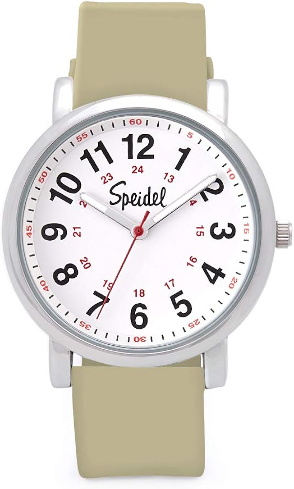 Medical Scrub Glow Watch W/SAGE 156310TCX SILCONE Band