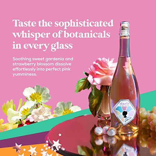 Starla Wines Non Alcoholic Sparkling Rose Award Winning, FullBodied