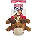 KONG Cozie Marvin the Moose, Medium Dog Toy, Brown [2-Pack]