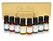 Essential Oil Healing Top 8 10ml Set Therapeutic Kit, Eucalyptus, Peppermint, Orange, Rosemary, Tea Tree, Grapefruit, Lavender, Aromatic, Aromatherapy, Collection for Gift