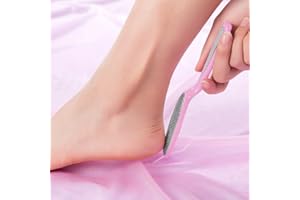 1Pc Double-Head Foot Scrubber: Ideal for Home Dead Skin Removal & Foot Care,Pink