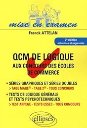 QCM de logique aux concours des écoles de commerce