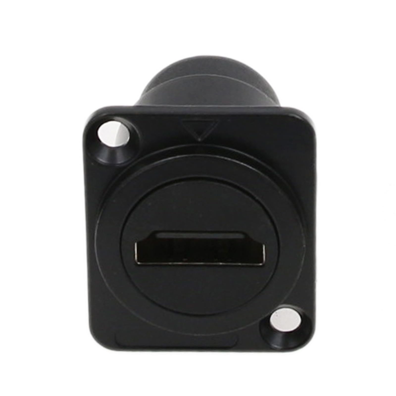 HangTon Waterproof HDMI 2.0 Coupler 4K Connector, D-type Inline Cable Chassis Panel Socket Female to Female Extension, IP65 Bulkhead Pass-Through