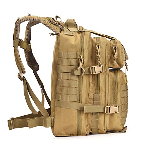 Military Tactical Assault Pack Backpack Army Molle Bug Out Bag