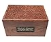 Wooden Human Funeral Cremation Urn with Personalized Engraving