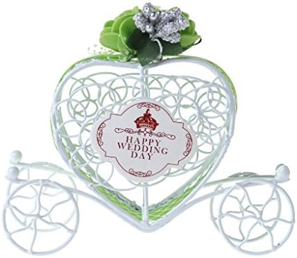 WentingZWT Favour Boxes Gift Box Cinderella Carriage Chocolate Candy Box Birthday Wedding Party Favour Decor Gift