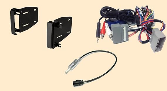 Amazon.com: Radio Stereo Install Double Din Dash Kit + Steering Control