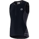 Triathlon Top Mens with Pockets Essential Mens Sleeveless Cycling Jersey Tri Singlet