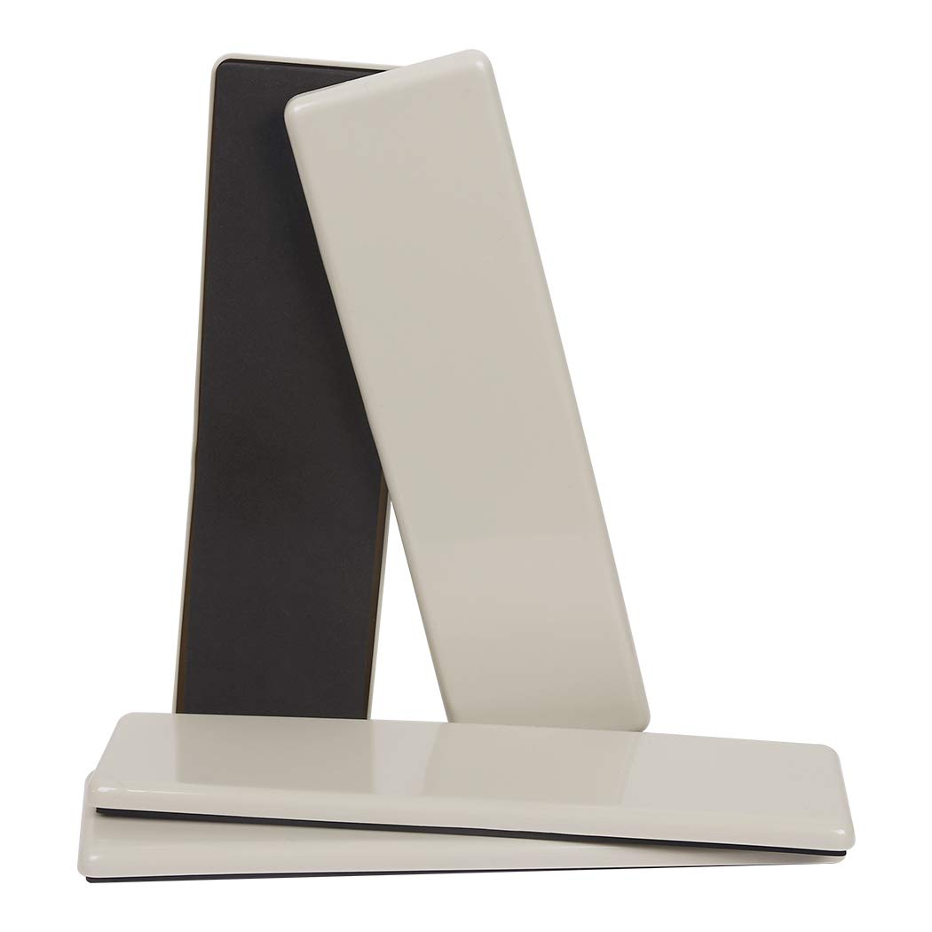 Ezprotekt 4 Pack 9" x 2.5" Rectangle Reusable Furniture Slider and Glider for Carpet Moving Heavy Furniture Quickly and Easily-Furniture Moving Pads Carpet Protector