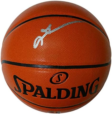 Allen Iverson Philadelphia 76ers Signed Autograph NBA Game Basketball JSA Witnessed Certified