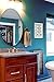 Stupell Industries Rules Typog The Stupell Home Decor Collection Colorful Bathroom Wall Art, 10x15, Design by Artist Jo Moulton