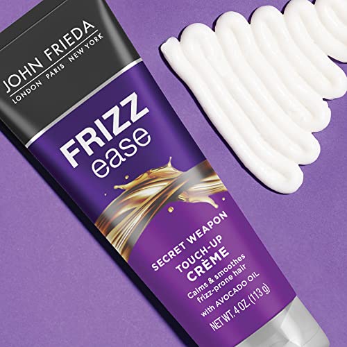 FRIZZ-EASE STYLE CREME SIZE 4Z JOHN FRIEDA FRIZZ-EASE SECRET WEAPON FLAWLESS FINISHING CREAM
