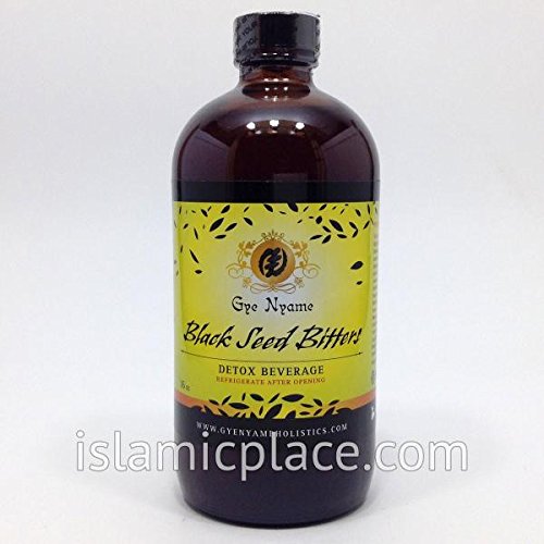 Gye Nyame Black Seed Bitters with Moringa 16 oz (Detox Beverage) Gye Nyame Black Seed Bitters with Moringa 16 oz (Detox Beverage)