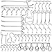 Cankadesot Hook Metal Pegboard and Assorted Shelving, 50 Piece