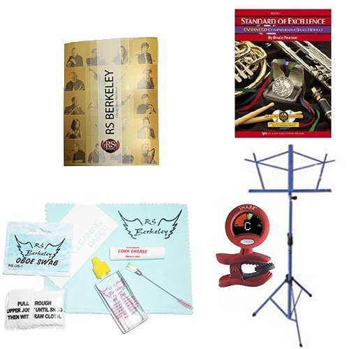 RS Berkeley ob400 Elite Series Oboe with case & Bonus RSB MEGA PACK w/Standard of Excellence Book