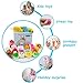 EXSPORT 20 Pack Key Chain Squishy Toys for Kids Girls Slow Rising Squishies Animals Stress Relief Toy Party Favors Birthday Use