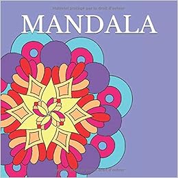 Mandala Livre De Coloriage Adultes Anti Stress Cahier De