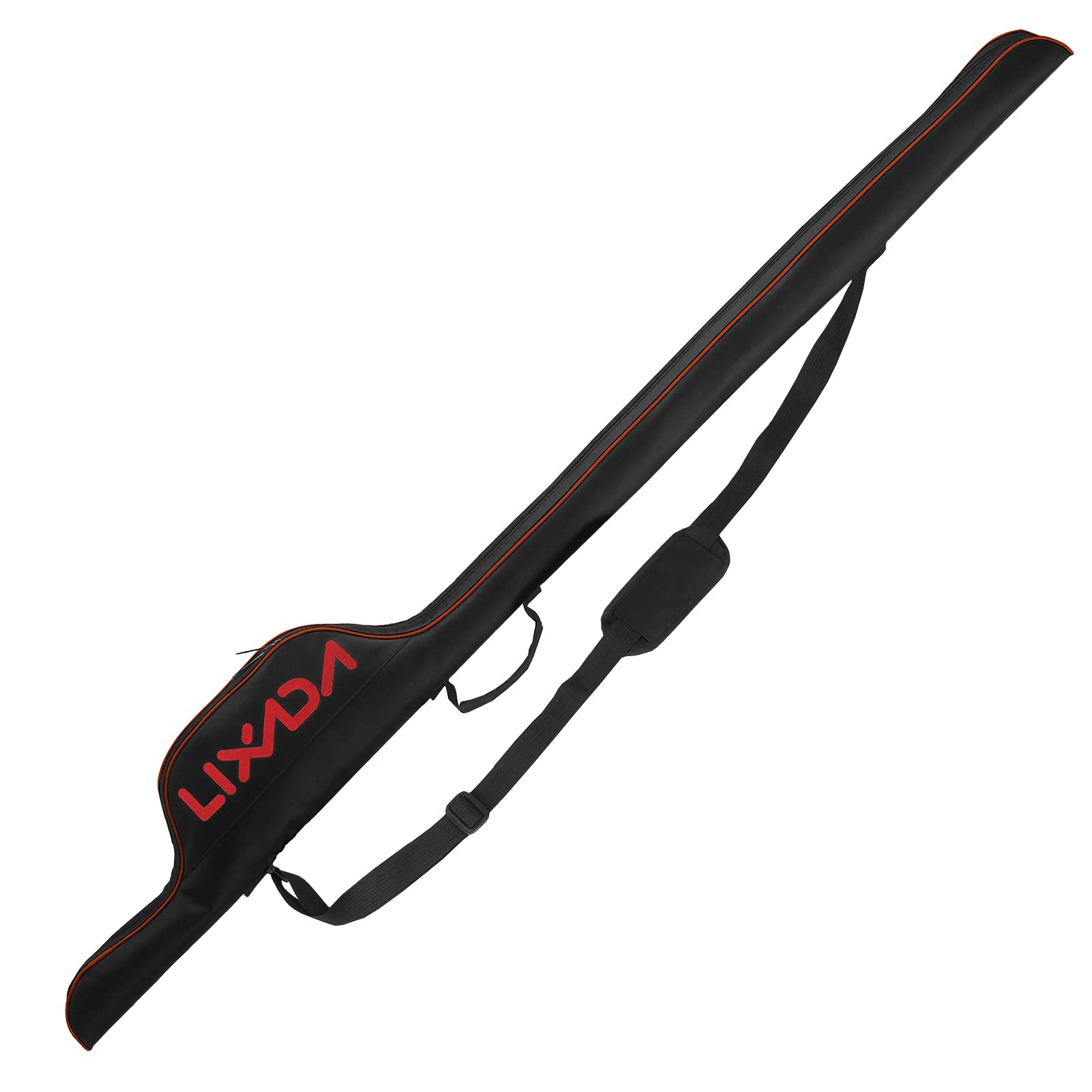 Photo 1 of Lixada 63 Inch Fishing Rod Bag - Portable Reel Protective Case, Folding Pole Holder Cover and Tackle Organizer