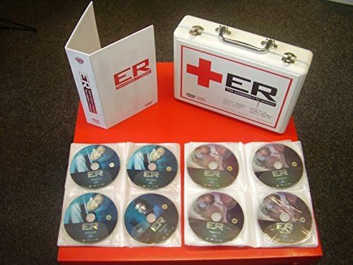 ER The Complete 1 - 11 Season - Limited Edition DVD Box Set (67 discs) in emergency medic's carry case CD-ROM – 1999