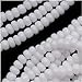 Jablonex Czech Seed Beads, Size 11/0, Snow White Opaque, 1 Hank Per 4000 Beads