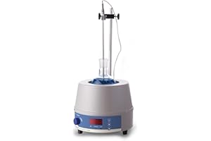 JOANLAB Electric 500ml Heating Mantle with Magnetic Stirrer Digital Laboratory Heating Mantle Stirrer for Round Bottom Flask RT-300℃