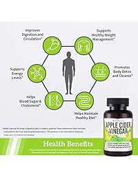 FarmHaven Apple Cider Vinegar Capsules 1330mg per Serving, 60 Veggie Capsules - Apple Cider Vinegar with Cayenne Pepper & Probiotics for Healthy Diet, Cleanse, Detox & Digestion, Non-GMO