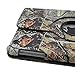 iPad Mini Case for Apple iPad Mini 1/2/3 - Tsmine Premium 360 Degree Rotating PU Leather Case Camouflage Branch Straw Mossy Leaves For iPad mini 1st/2nd/3rd, Branches