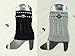 2 Pack of Womens Short Crochet Leg Warmer Knit Boot Socks Topper Cuff