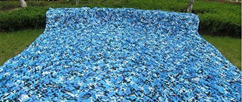 Camping Camo Netting Camouflage,INorton 6.5×13ft Military Camo Mesh Netting,Hunting Shooting Blind Sunscreen Nets,Fit for Camping,Fishing,Party Decoration - Thumbnail 2