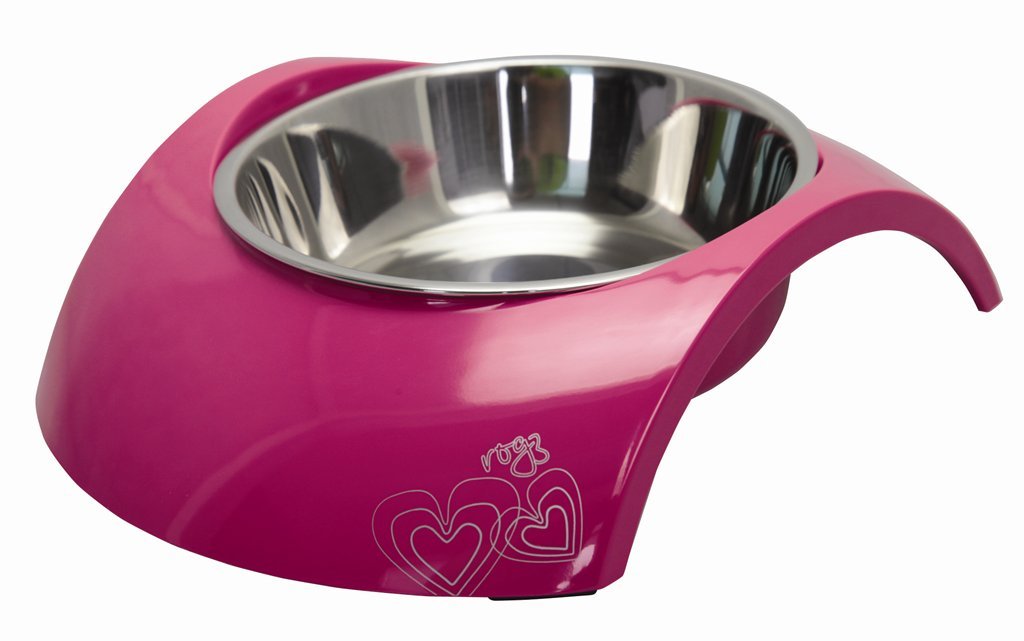 Rogz Luna Bowl, Large, Pink