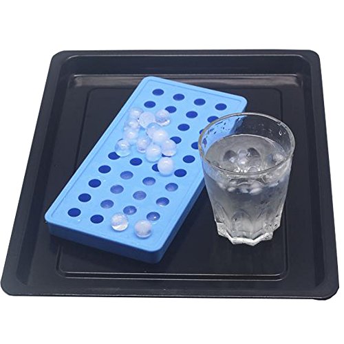 Mydio 40 Tray Mini Ice Ball Molds DIY Molds Tool for Child with Candy pudding jelly milk juice Chocolate mold or Cocktails & whiskey particles,Pale Blue - Thumbnail 4