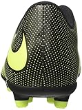 NIKE Jr. Bravata II (FG) Firm-Ground Soccer Cleat Black/Volt Size 3 M US