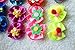 Yagopet 50pcs/lot New Puppy Dog Hair Bows Small 2cm Pet Grooming Products Mix Colors Pet Hair Bows Topknot Rubber Bands in Pairs