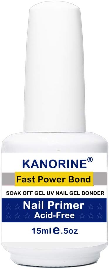 Kanorine 15ml non-acid Natural Nail Primer/Acrylic Nails Primer nail polish Bonder Helper UK-stock