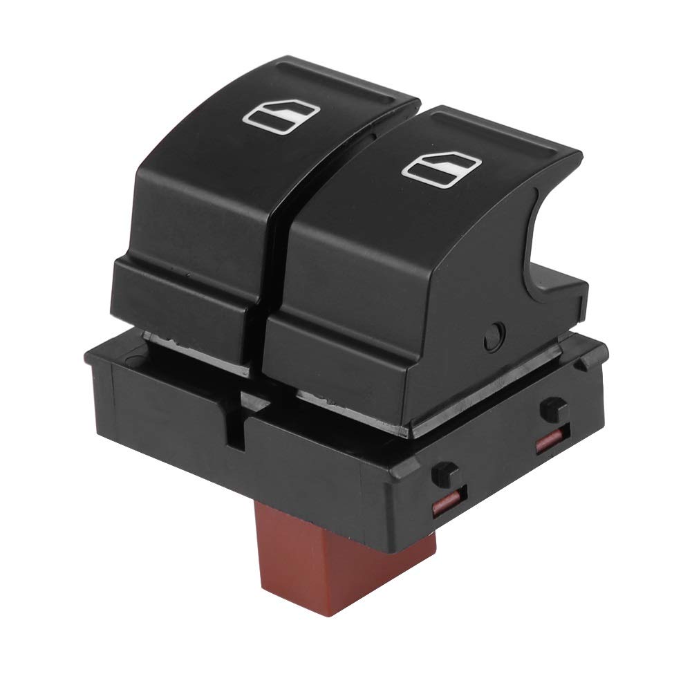 DEWIN Driver Window Switch, MK1 Electric Windows Switch, Electric Control Power Window Button Switch Compatible with 2 2006-2014 Roomster 1Z0959858