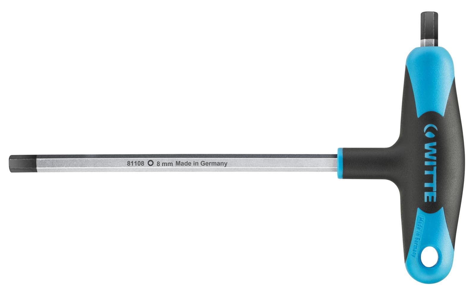 WITTE 81103 - Llave en "T" Hexagonal Doble varilla PRO (3x150)