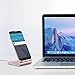 iPhone X Wireless Charger,7.5W Fast Wireless Charger 3-coil Charging Pad Stand For iPhone X/8/8Plus, Qi Fast charge For Samsung Glaxy S9 S9+ S9 Plus Note8 S8 S8 Plus S7 S6 Edge Plus(Rose Gold)-SHARLLE