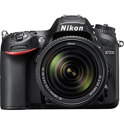 Nikon D7200 DX-format DSLR w/ 18-140mm VR Lens (Black)