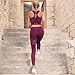 Premium Yoga Clothes Sets - Active Wear Tank Top/Bra and High-Waist Leggings 2 Piece Sets - Women Gym Clothes