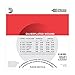 D'Addario Gypsy Jazz Acoustic Guitar Strings - EJ83M - Ball End - Medium, 11-45