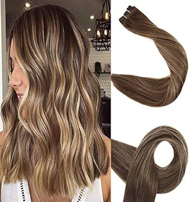 Amazon Com Full Shine 20 Inch Balayage Hair Bundles Weft