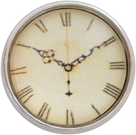 Ancient Clock Glass Nugz - interchangeable jewelry snap