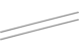 uxcell Round Steel Rod, 3mm HSS Lathe Bar Stock Tool 150mm Long, for Shaft Gear Drill Lathes Boring Machine Turning Miniature