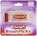 The Doctor's BrushPicks Interdental Toothpicks, 60 Picks