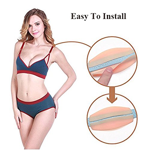 Auony 2 Pairs Bra Strap Cushion Holder Silicone Non-slip Comfort Bra Cushions Pads - Thumbnail 3