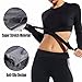 COLO Long Sleeve Crop Tops for Women - Activewear Workout Yoga Gym Top Lounge T Shirts -Cross Black(S)