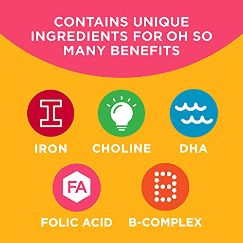 OLLY Ultra Strength Prenatal Multivitamin Softgels, Supports Healthy