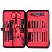 Manicure Set - WoneNice 15pcs Professional Nail Clipper Kit & Pedicure Kit with Case for Women and Men, Gift Ready