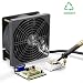 Kulannder Handy Carry Solder Smoker Absorber Remover Fume Extrator Smoke Prevention Absorber DIY Working Fan