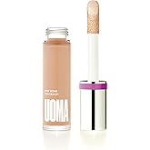UOMA Beauty Women's Stay Woke Luminous Brightening Concealer, White Pearl T0.75, 0.17 Ounce
